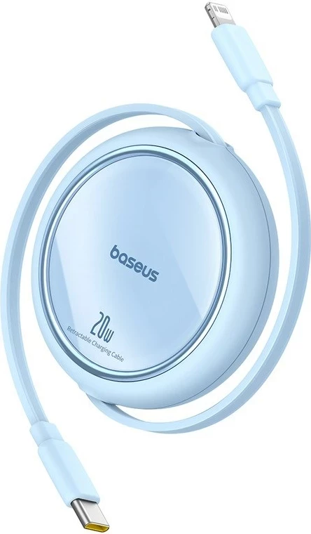 Kabel za hitro polnjenje USB C v Lightning, 1 m, 20 W, modra - Baseus Free2Pull