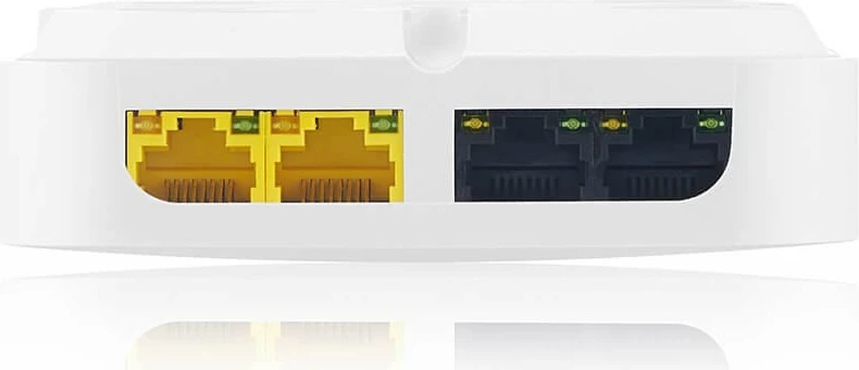 Brezžična dostopna točka Wi-Fi 6, 3000 Mbps, 4 vrata, bela — Zyxel WAX300H-EU0101F