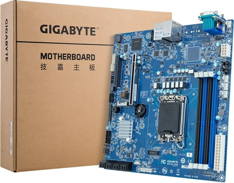 Matična plošča Gigabyte MX34-BS0, LGA 1700, za strežnik, modra