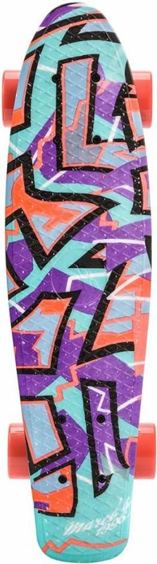 Skateboard Meteor Multicolor Graffiti 22604