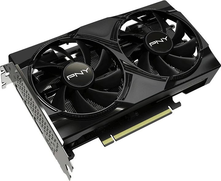 Grafična kartica PNY RTX 5060 8GB GDDR7, dva ventilatorja, črna