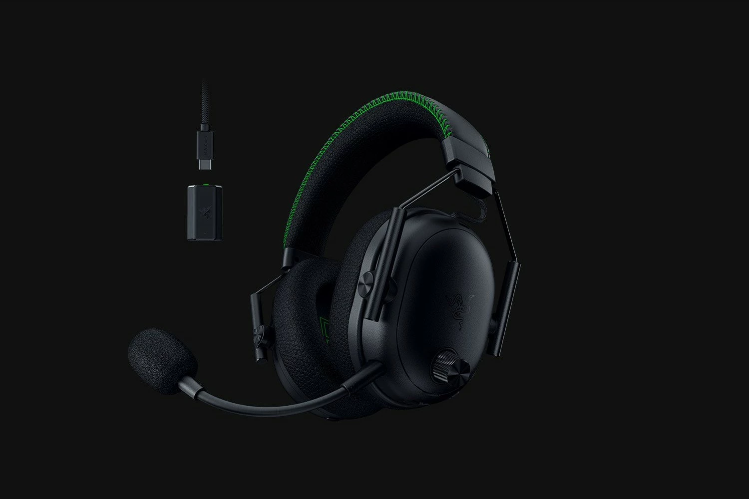 Brezžične slušalke za Xbox Razer BlackShark V3 Pro, črne