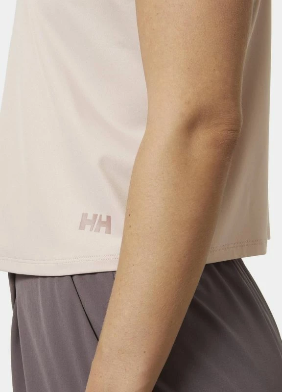 Kratka majica Helly Hansen za ženske, roza