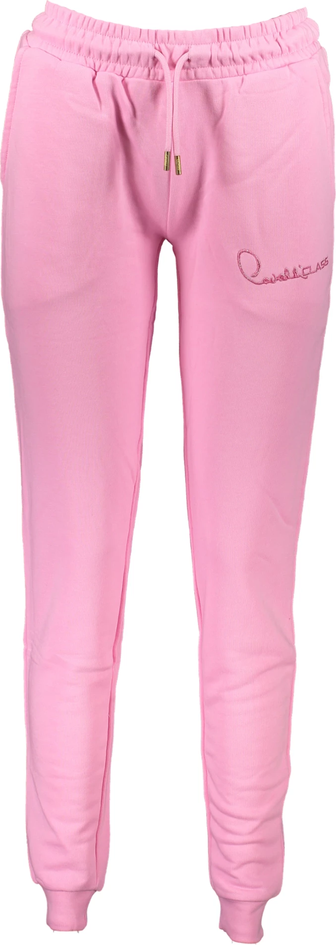 Športne hlače ženske CAVALLI CLASS, rožnate