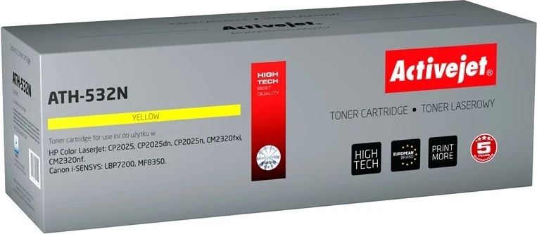 Zamenjalni toner Activejet ATH-532N za tiskalnik HP, rumen