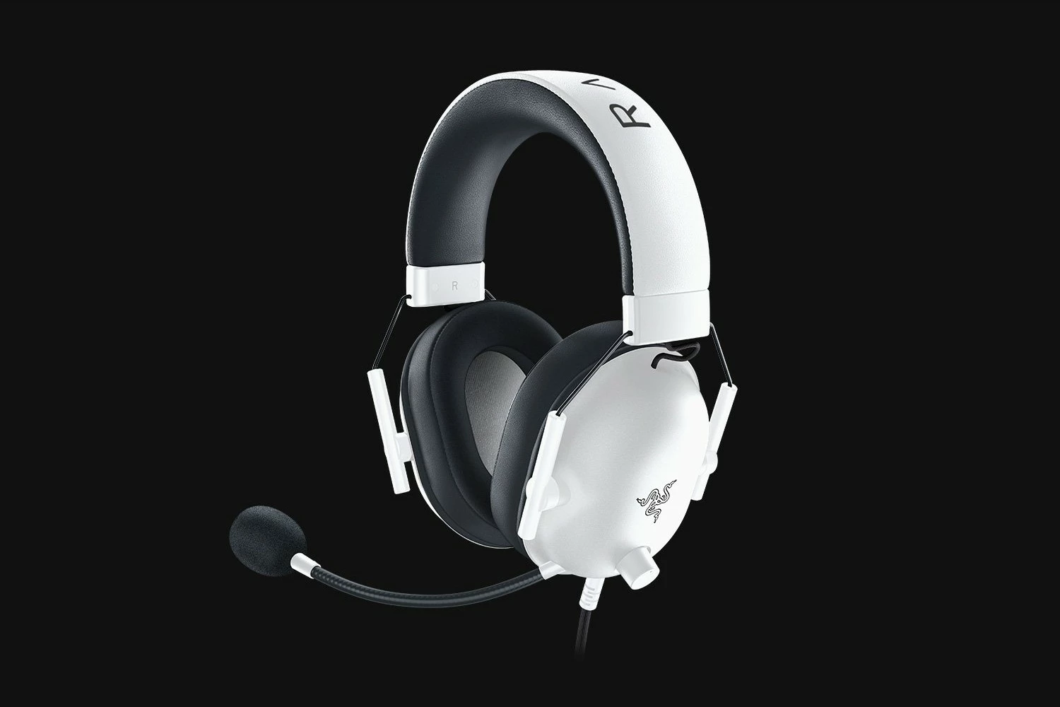 Gaming slušalke Razer BlackShark V2 X, žične, 12 - 28000 Hz, 240 g, bele