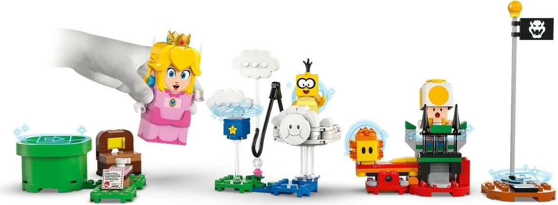 Set z interaktivno figurico Peach, LEGO Super Mario 71441, 208 kosov