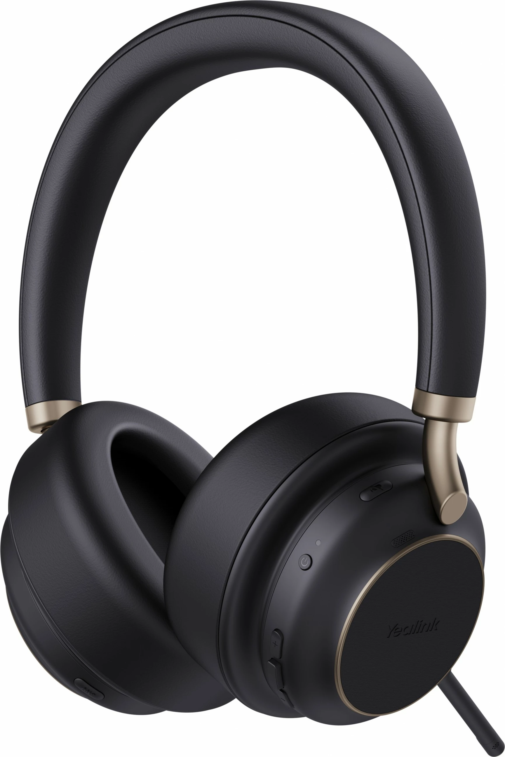 Slušalke z nosilcem za polnjenje Yealink BH76 Plus UC USB-C/A, črne