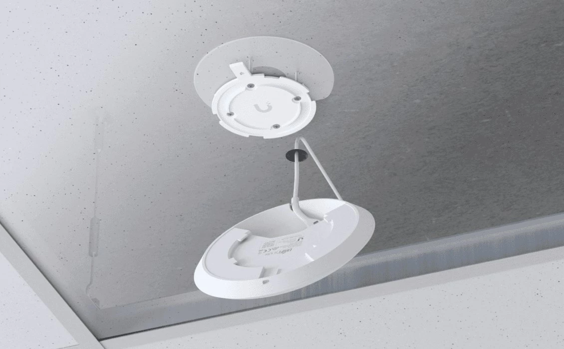 Access point Ubiquiti U6+, bel