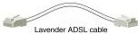 ADSL kabel 3 m RJ11, Cisco, siv