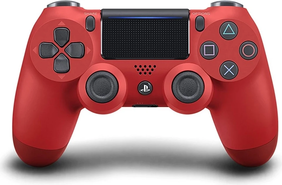 Brezžični gamepad za PlayStation 4 Sony DualShock 4, Bluetooth, rdeč