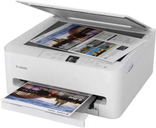 Večfunkcijski tiskalnik Canon PIXMA TS6550i, brizgalni, Wi-Fi, bel