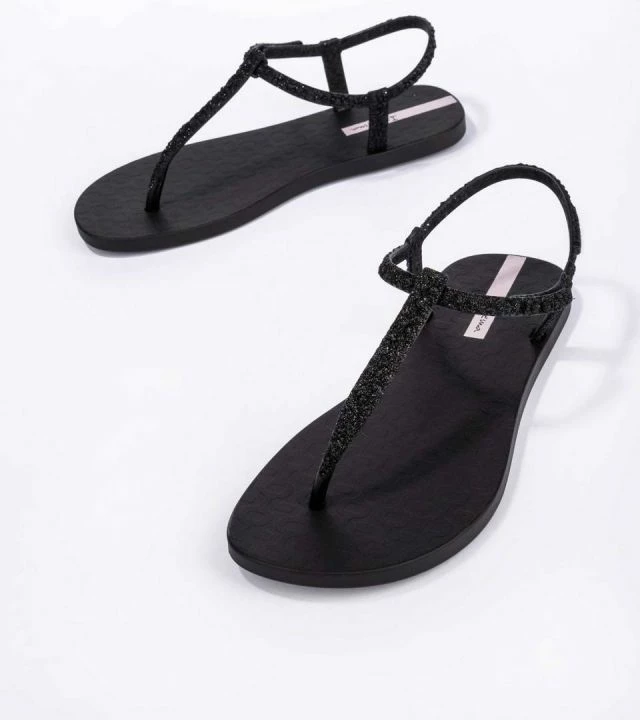 Udobne sandale Ipanema Class Brilha Fem, črne