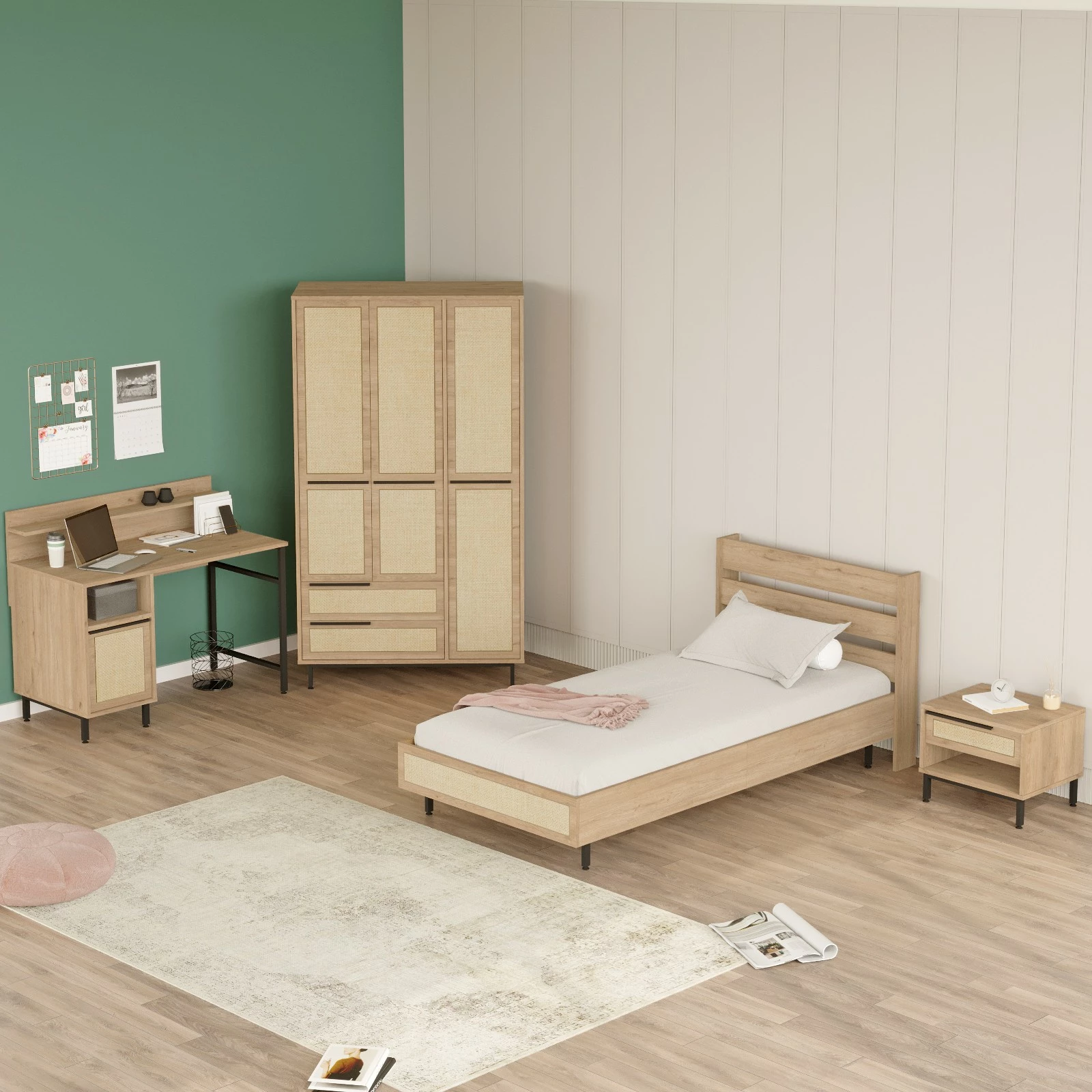 Set sobe za mladino Skye Decor, ON24-SU