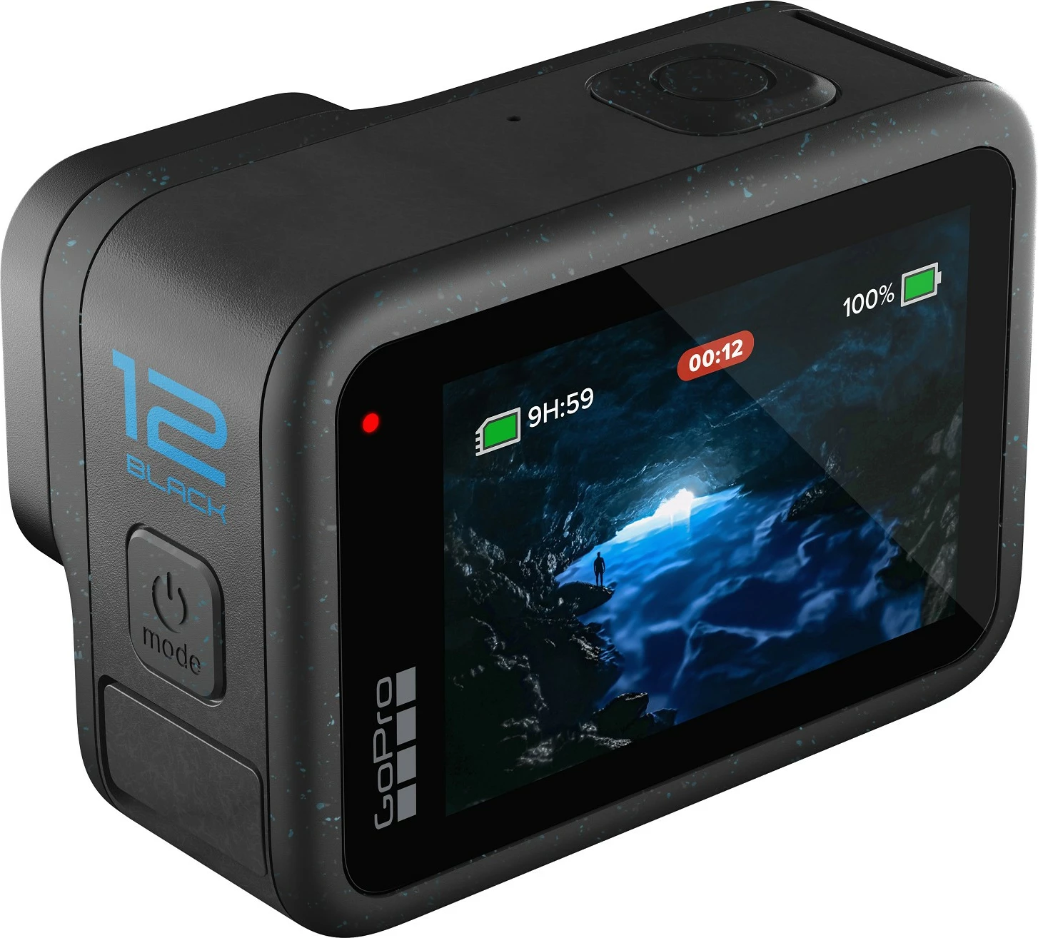Akcijska kamera GoPro HERO12 Black, 5K Ultra HD, 27 MP, Wi-Fi, Bluetooth, črn