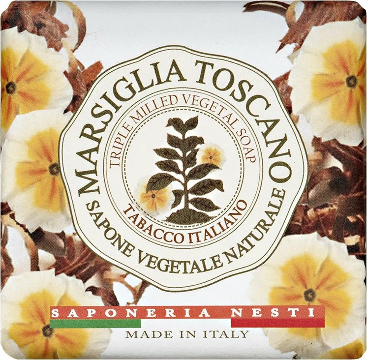 Naravno milo z aromo italijanskega tobaka Nesti Dante Marsiglia Toscano 200 g