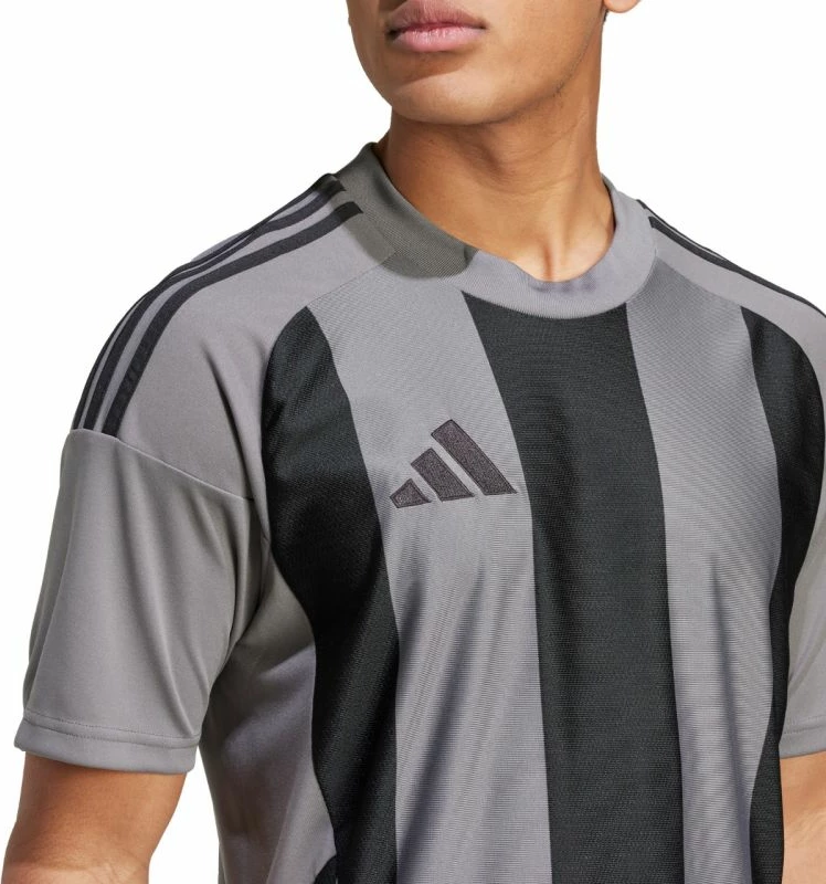 Športna majica za moške adidas, črna in siva