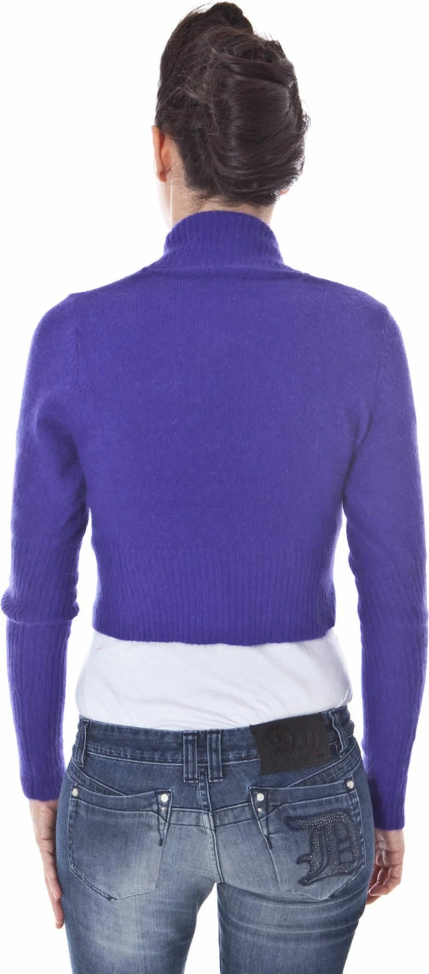 Shrug pulover, ženski, vijoličen DATCH