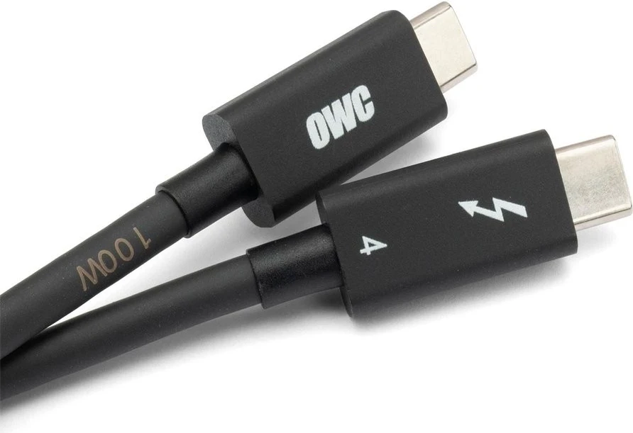 Kabel Thunderbolt 5, 1,0 m, črn, OWC