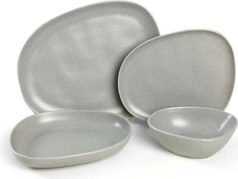 Keramičen set za obedovanje (24 kosov), Hermia, CTKYEMEKTETRA6470000000024