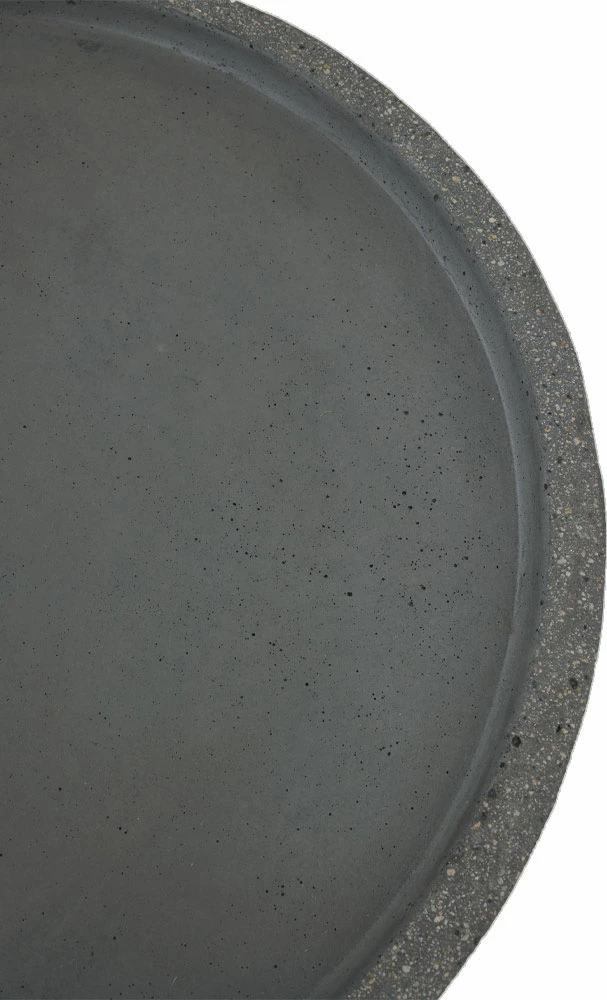 Kavni mizica Orrin, antracit–naravna, 53x53x48 cm