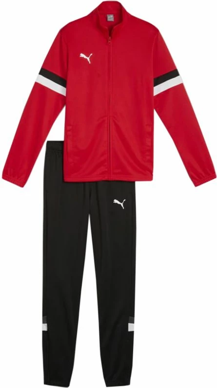 Trenerka za otroke Puma, črno-rdeča