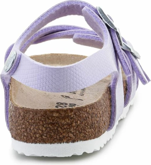 Sandali za otroke Birkenstock Kumba Shiny Lizard, vijolični