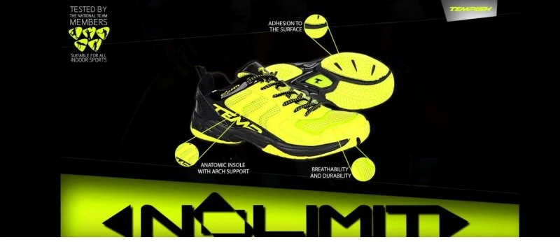 Superge za otroke Tempish, rumene