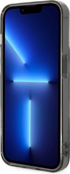 Trd ovitek z rastlinskim vzorcem, Guess Jungle Collection za iPhone 14 Pro 6,1", zelen