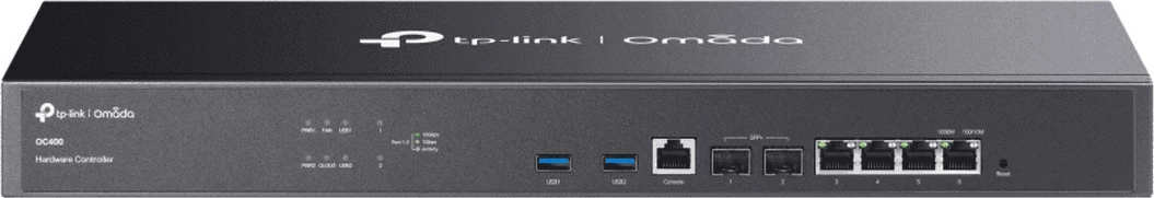 Omrežni prehod TP-LINK OC400 Omada, standardna velikost, črn