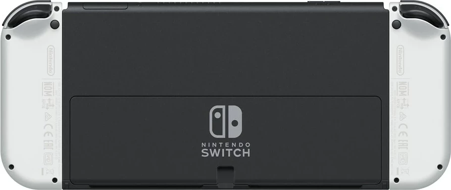 Prenosna igralna konzola OLED 7" Nintendo Switch, 64 GB, Wi‑Fi, bela
