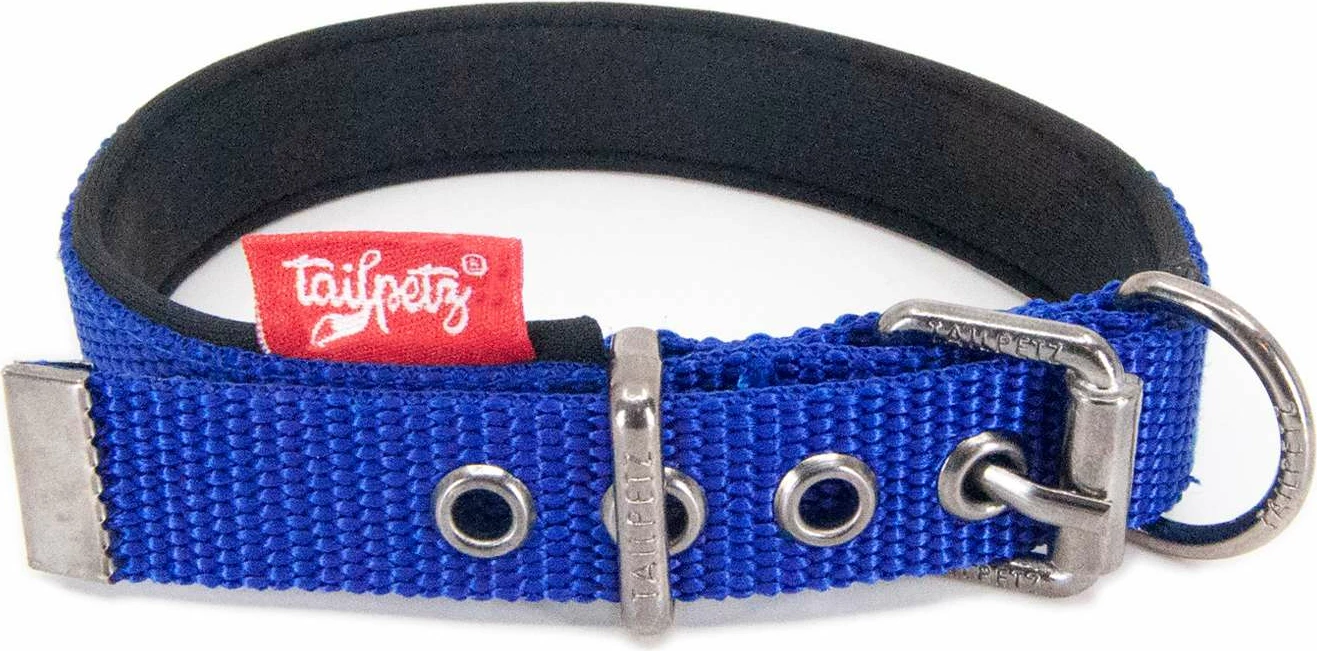 Ovratnica za psa, sax modra, Paws & Whiskers, Comfy