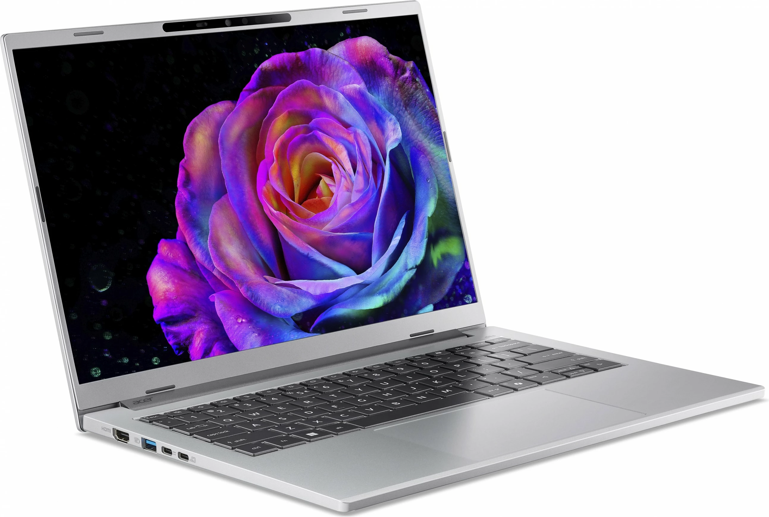 Prenosnik Acer Aspire 14 AI OLED A14-61M-R63L, Ryzen AI 7 350, 32GB/1TB, 14", srebrn