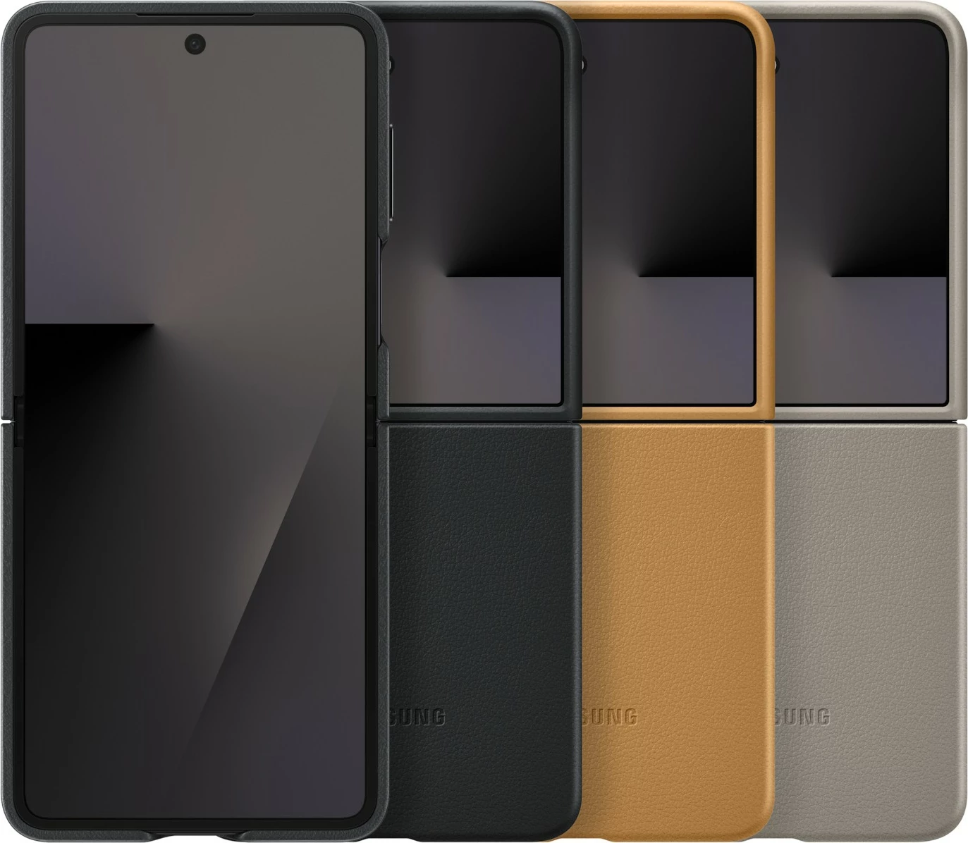 Zaščitni ovoj za Galaxy Flip7, Samsung Kindsuit, črn