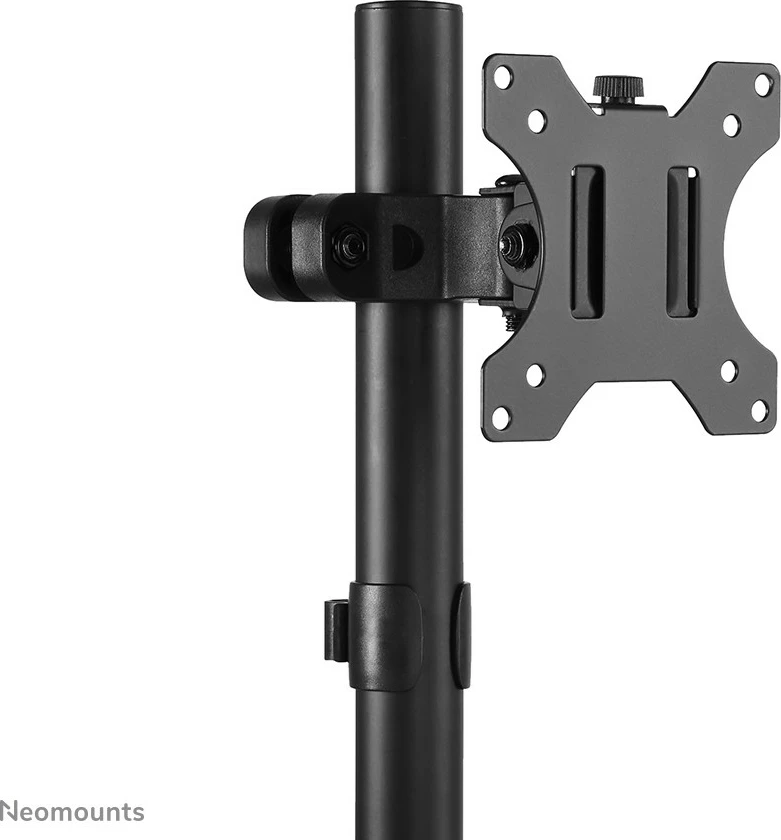 Stenski nosilec za TV/monitor Neomounts FL40-430BL11, 17–32 palcev, 360° vrtljiva, VESA 75x75/100x100, črn