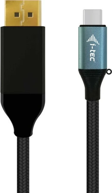 Kabel adapter USB-C na DisplayPort 1,5 m, 4K, črn - I-Tec