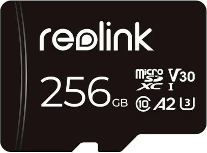 Kartica microSD Reolink 256 GB, črna