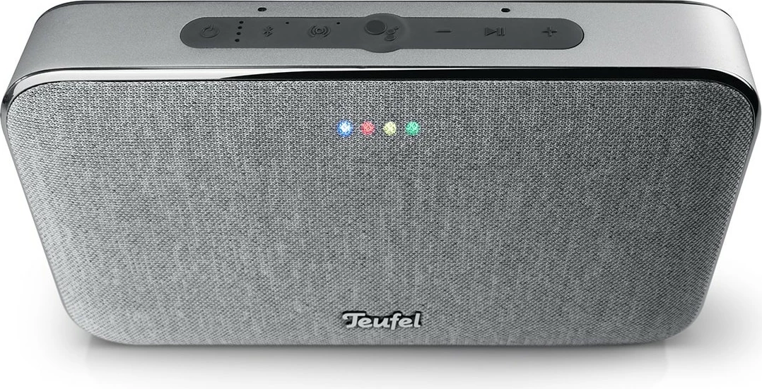 Brezžični zvočnik MOTIV GO VOICE Teufel, Wi‑Fi, Bluetooth, silver white