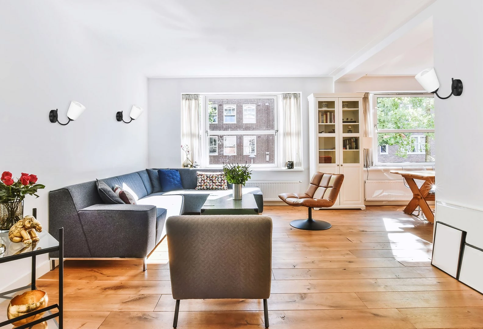 Stenska svetilka, Activejet AJE-ALMA 1P, E27, 1x40W, bela