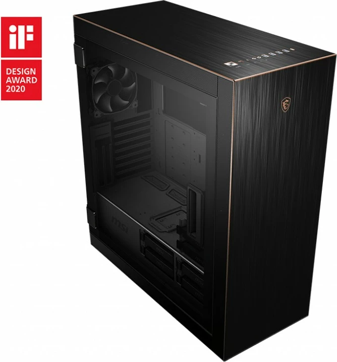 Računalniško ohišje MSI MPG SEKIRA 500G, miditower, stransko kaljeno steklo, črno