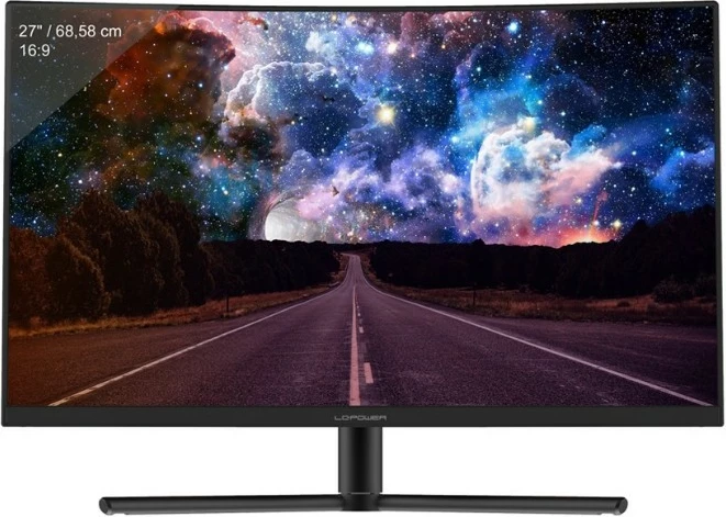 Grajeni monitor 27", Full HD, 240Hz, črn - LC-Power LC-M27-FHD-240-C