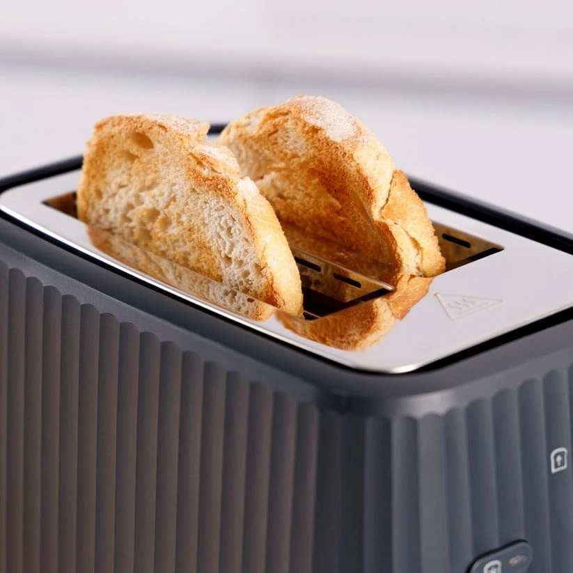 Toster Taurus Jonic Toast, 2 rezini, 1150 W, črn