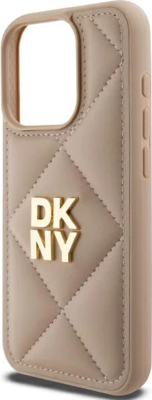 Ovitek za iPhone 15 Pro, DKNY, bež