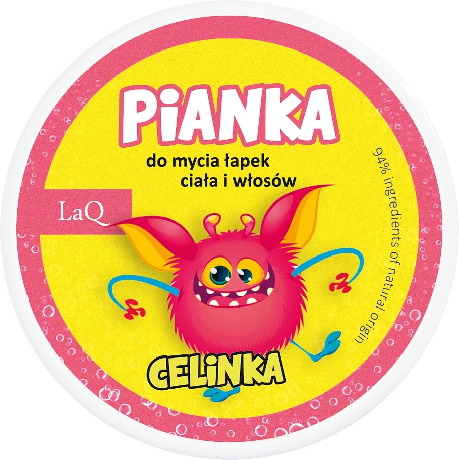 Pena za telo in roke za otroke LaQ Celinka 20 g