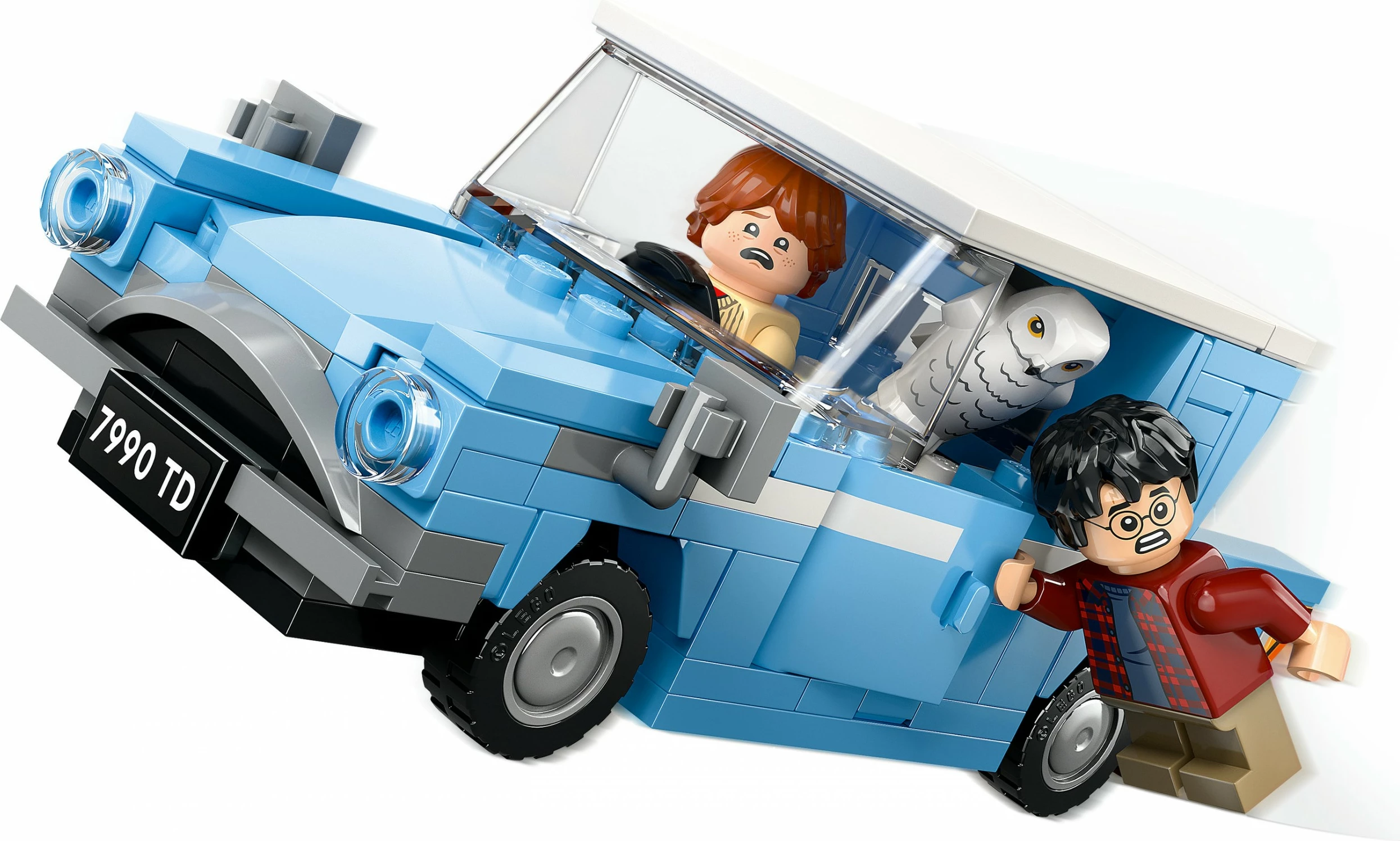 Gradbeni komplet LEGO Harry Potter Leteči Ford Anglia, 165 kosov, večbarven