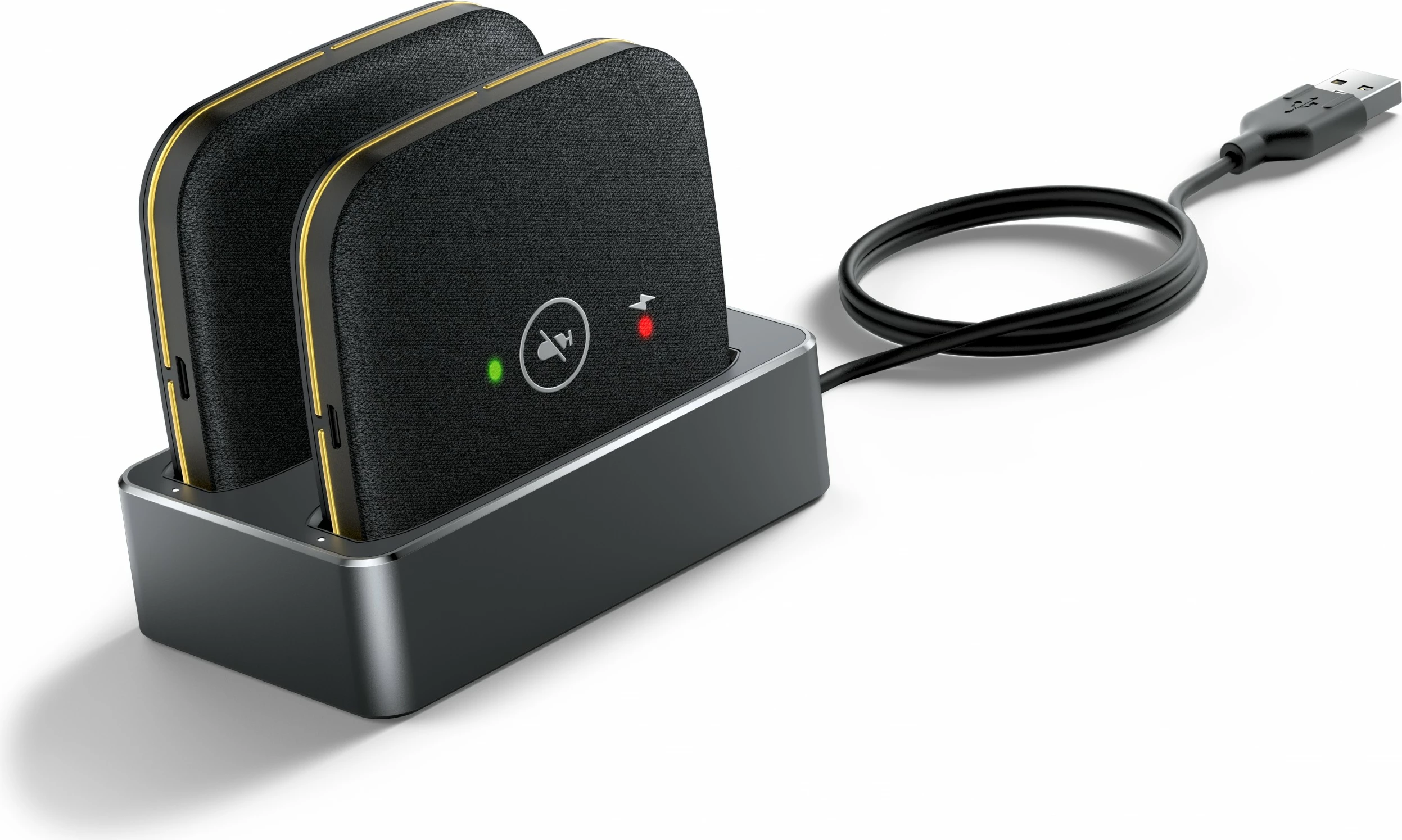 Konferenčni mikrofon Yealink CPW65, omnidirektiven, 3 m, žičen, USB, 20 m, črn