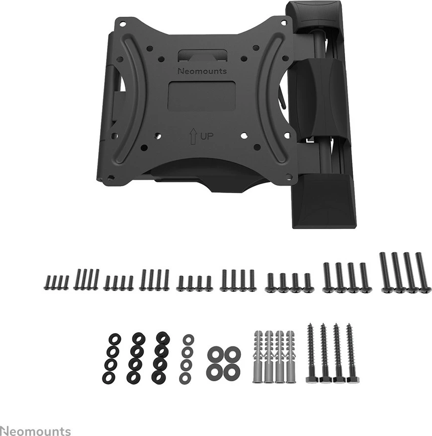 Stenski nosilec za zaslon 32"-55", Neomounts WL40-550BL12, 100x100-200x200, črn