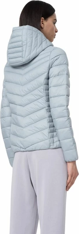 Lahek toploten ženski plašč 4F, moder