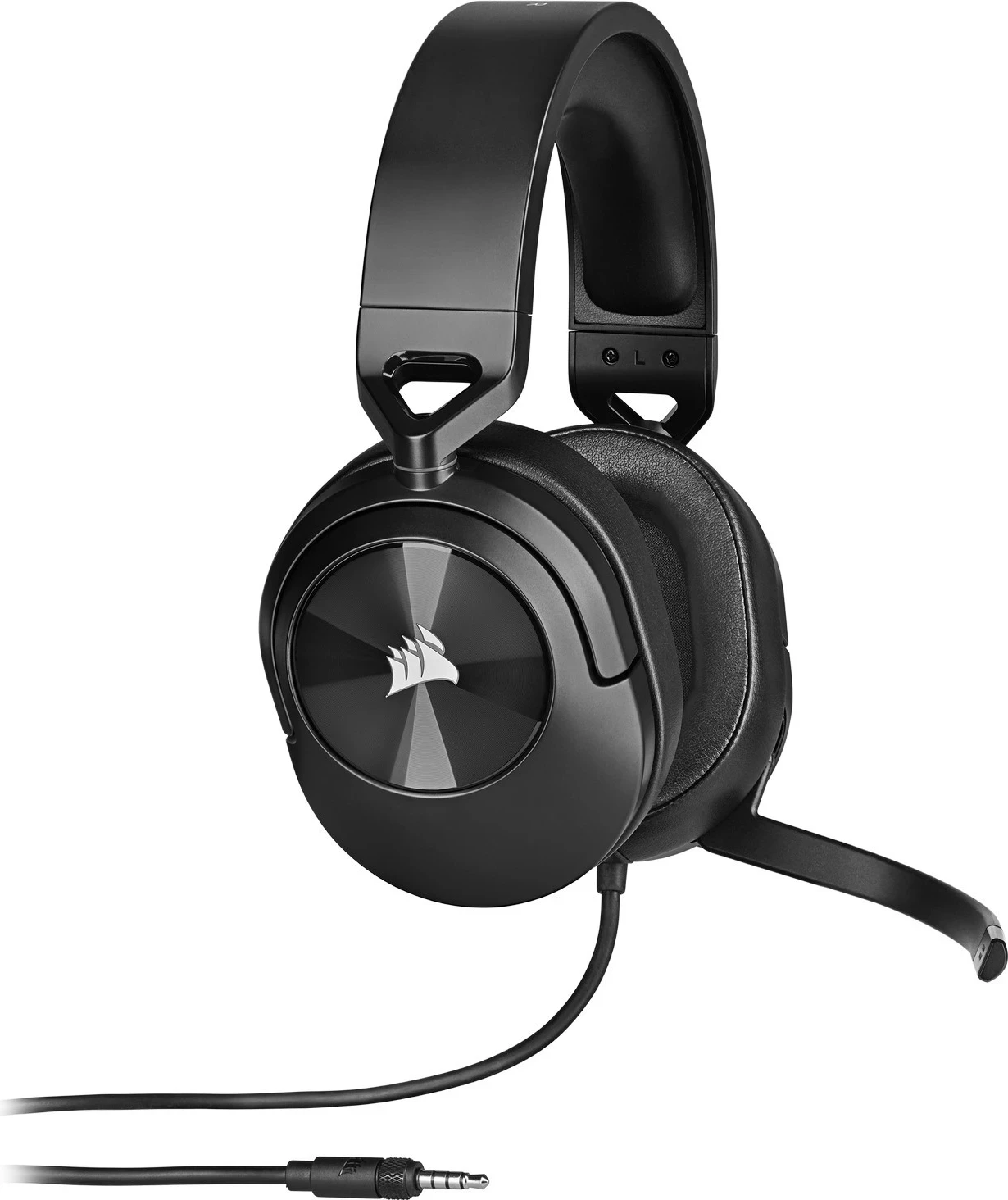 Slušalke za igre Corsair HS55 Stereo Carbon, črne