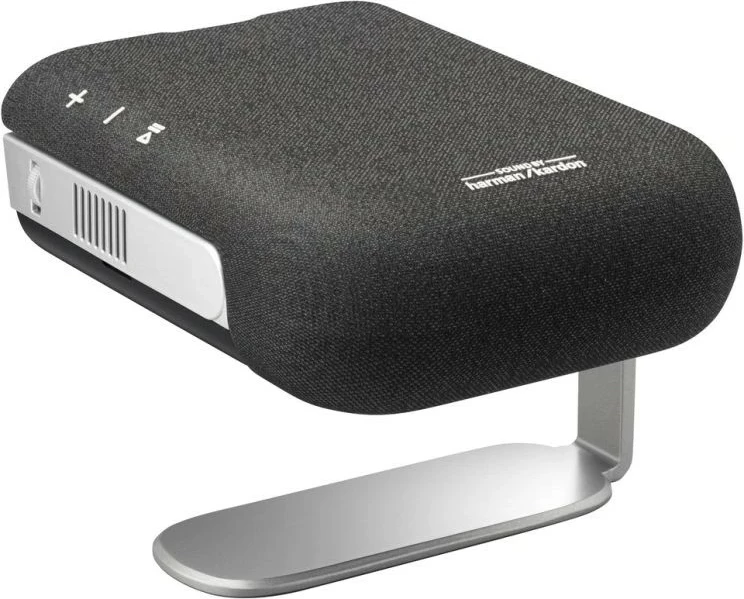 Portativni LED projektor Viewsonic M1S, WVGA, 16 GB, črn, srebrn